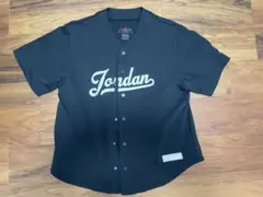 【入手困難】NIKE ジョーダン　ベースボールシャツ　美品　ブラック　L 2025年最新】ジョーダン ベースボールシャツの人気アイテム