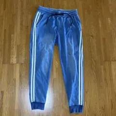 WALK&WIND ジョガーパンツ　デニム風　ライン　メンズ　パンツ