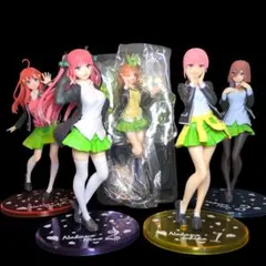 五等分の花嫁　Coreful　フィギュア　制服初期5体