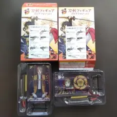 【匿名】刀剣乱舞 刀剣フィギュア コレクション vol.1 へし切長谷部 A＆B
