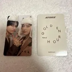 ATEEZ Applemusic 特典トレカ ウヨン ミンギ