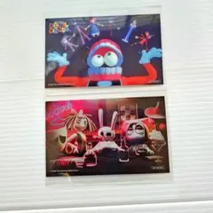 アメイジングデジタルサーカス クリアカード 特典 限定 ジャックス ポム二