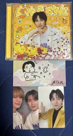 M!LK ミニアルバム LOVE ENGINE 吉田仁人盤 トレカ付き