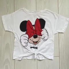 【美品】ZARA ミニーマウス　ベビー 半袖Tシャツ