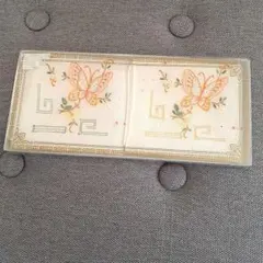 スワトウ　刺繍 レース ハンカチ　蝶々　2枚組
2枚組です。