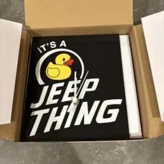 jeep 非売品　新品未使用　掛け時計　おまけ付き