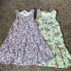 H&M ノースリーブワンピース2点セット