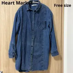 HEART MARKET デニム長袖シャツ