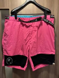 2026年最新】A BATHING APE カラー：ピンク系 メンズ ショートパンツ