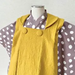 《再販》七五三 被布コートのみ（男の子／マスタード）ハンドメイド