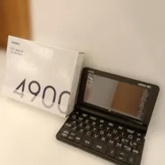 CASIO EX-word XD-SX4900BK 電子辞書