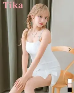 キャバドレス XS Tika ホワイト