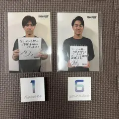 千葉ロッテマリーンズ 藤原恭大 西川未礁 写真ステッカー 2枚セット