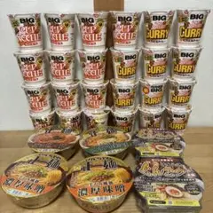 ⭐️早い者勝ちお買得⭐️日清カップヌードルBIG他ラーメン詰め合わせ 30個まとめ売のサムネイル