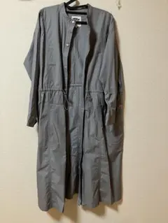 Ciaopanic Typy コットン ロングシャツワンピース グレー