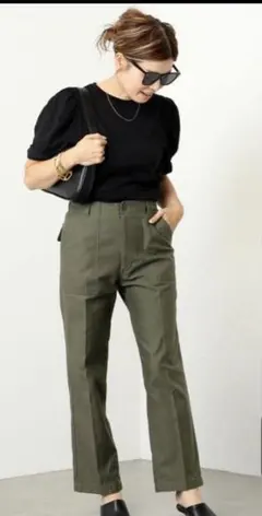 【Deuxieme Classe】Baker military パンツ36