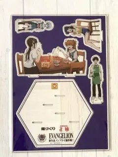 非売品】エヴァンゲリオン 麺づくり フタ止めアクリルスタンド【新品未