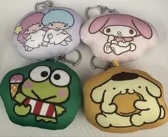 サンリオキャラクター キーホルダー 4個セット