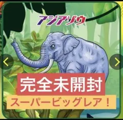 新品未開封　ジャングル&co. スーパービッグレア　アジアゾウ　アンドコ②