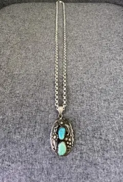 様 Navajo ターコイズペンダント ナバホパールネックレス セット