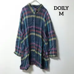 DOILY 長袖チュニック リネン素材 麻 M