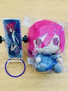 ブルーロック　千切　GIGO限定ロングスクエアバッジ・ちょこのっこぬいぐるみ