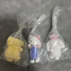 サンリオキャラクター/ミニチュアチャーム3点セット
