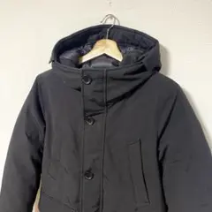 UNIQLO ユニクロ ノンキルトダウンパーカー S ブラック 汚れ有