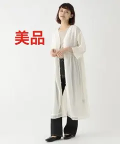 美品 studio CLIPレースカーディガン ワンピース スタディオクリップ