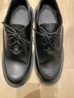 PRADA プラダ モノリス ナイロン ギャバジン シューズ 厚底 ロゴ 8.5