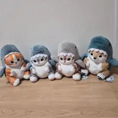 サメニャンBIGぬいぐるみ4体セット