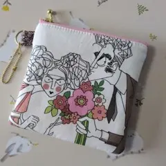 ♡12㎝ファスナーポーチ♡ ハンドメイド アレキサンダーヘンリー
