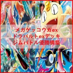 ポケモンカード　デッキ　メガゲッコウガex　ドラパルトex　[04826]