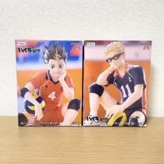 ハイキュー!! ぬーどるストッパーフィギュア 西谷夕 月島蛍