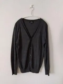 A.P.C.　コットンカーディガン　グレー