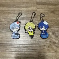 カラフルピーチ　たっつん　なおきり　ヒロ　ラバーストラップ3個