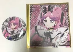キミとアイドルプリキュア展 キミプリ展 缶バッジ ミニ色紙 キュアキッス