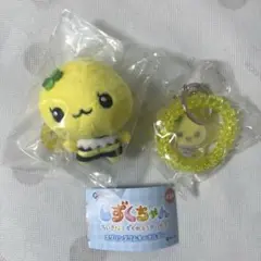 しずくちゃん ハニーちゃん ふわふわぬいぐるみ スプリングゴムキーホルダー