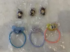 もんちっちめじるしアクセサリー＆ナルミヤキャラクターズヘアゴム