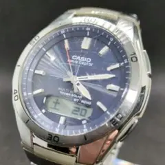 稼働品 カシオ CASIO メンズ アナデジ ソーラー 腕時計