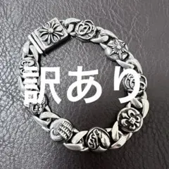 ヴィンテージシルバーブレスレット、約21cm