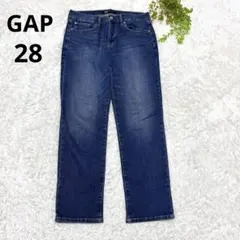 GAP ギャップ◆ストレートデニムジーンズ(28)ブルー　カジュアル