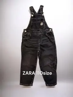 ZARA ダークデニム オーバーオール 110cm
