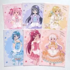 魔法少女まどか☆マギカ ローソンコラボ クリアファイル コンプリートセット