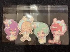 あんスタ アニカフェ ステッカー マヨイ 藍良 一彩 巽 4点セット