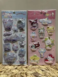 サンリオ sanrio シャカシャカシール 2枚セット