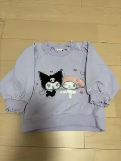 branshes クロミ マイメロ トレーナー 裏毛 90 80