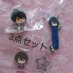 (新品)あんスタ　朔間凛月フィギュア＆ラバークリップ＆アクリルスタンド