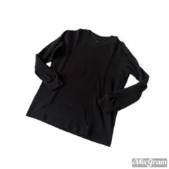 ユニクロU UNIQLO U ブラック 長袖　ロンt