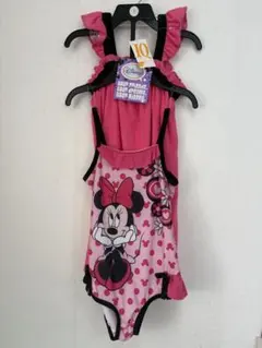 ミニーマウス 水着 5サイズ フリル付き